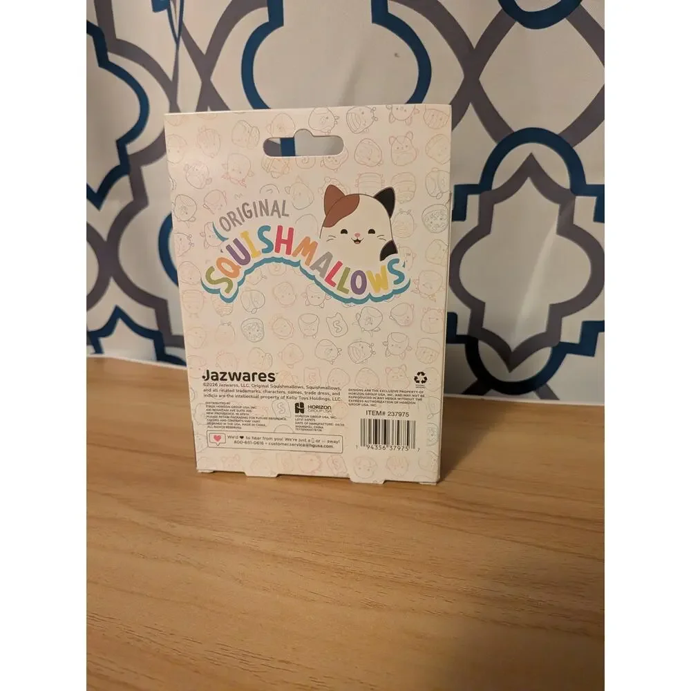 SQUISHMALLOWS GELLI GELS BLUE CAT 3 INCH SQUISH TOY NIB